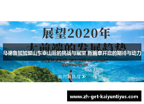 马德鲁加加盟山东泰山后的挑战与展望 新篇章开启的期待与动力